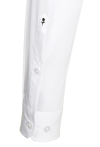 Seidensticker Seidensticker Slim Fit 1/1 Business Kent, White, 43 bedrucken, Art.-Nr. 708200007