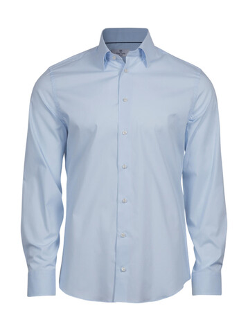 Tee Jays Stretch Luxury Shirt, Light Blue, L bedrucken, Art.-Nr. 709543215