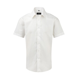 Russell Europe Oxford Shirt, White, S bedrucken, Art.-Nr. 711000003