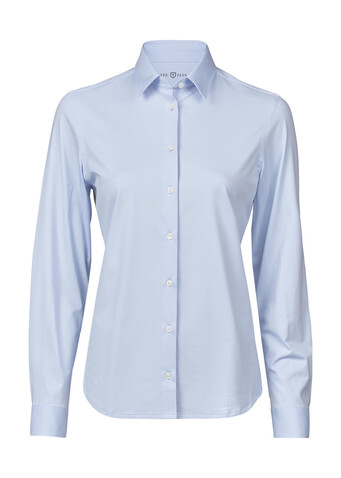 Tee Jays Women`s Active Stretch Shirt, Light Blue, M bedrucken, Art.-Nr. 712543214
