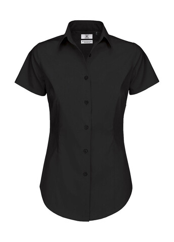 B &amp; C Black Tie SSL/women Poplin Shirt, White, 4XL bedrucken, Art.-Nr. 713420009
