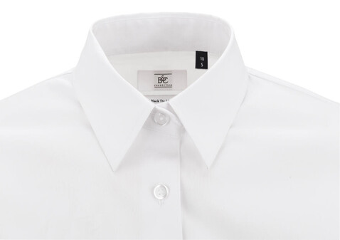 B &amp; C Black Tie SSL/women Poplin Shirt, Coffee Bean, M bedrucken, Art.-Nr. 713427204
