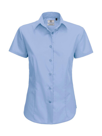 B &amp; C Smart SSL/women Poplin Shirt, Navy, 4XL bedrucken, Art.-Nr. 717422009