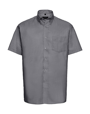 Russell Europe Oxford Shirt, Silver, S bedrucken, Art.-Nr. 731007141 Russell Europe Oxford Shirt, Silver, S bedrucken, Art.-Nr. 731007141