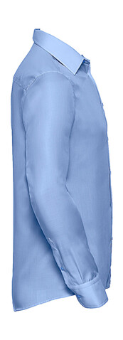 Russell Europe Tailored Ultimate Non-iron Shirt LS, White, 3XL/19" bedrucken, Art.-Nr. 758000006