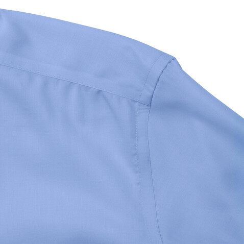 Russell Europe Tailored Ultimate Non-iron Shirt LS, Bright Sky, XL/17.5" bedrucken, Art.-Nr. 758003104