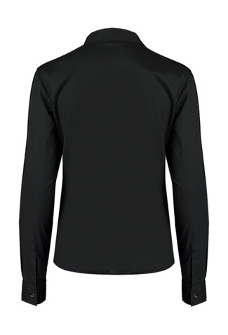 Kustom Kit Women`s Tailored Fit Mandarin Collar Shirt, Black, L bedrucken, Art.-Nr. 759111014 Kustom Kit Women`s Tailored Fit Mandarin Collar Shirt, Black, L bedrucken, Art.-Nr. 759111014