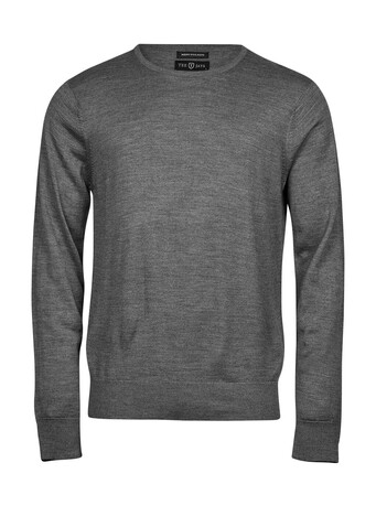 Tee Jays Men`s Crew Neck Sweater, Black, S bedrucken, Art.-Nr. 763541013