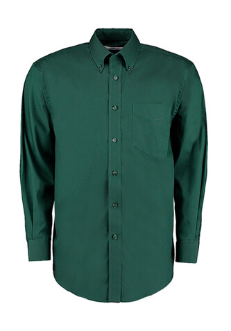 Kustom Kit Classic Fit Premium Oxford Shirt, Red, M bedrucken, Art.-Nr. 778114003