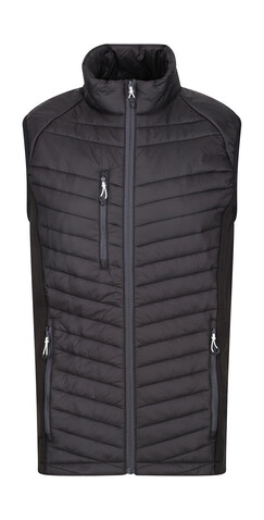Regatta Men`s Navigate Hybrid Bodwarmer, Navy/Seal Grey, S bedrucken, Art.-Nr. 788172653
