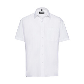 Russell Europe Poplin Shirt, White, S bedrucken, Art.-Nr. 792000003 Russell Europe Poplin Shirt, White, S bedrucken, Art.-Nr. 792000003