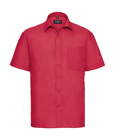 Russell Europe Poplin Shirt, Convoy Grey, L bedrucken, Art.-Nr. 792001275