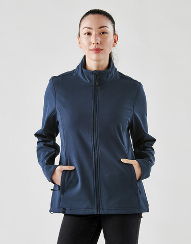 StormTech Women`s Narvik Softshell, Navy Blue, XS bedrucken, Art.-Nr. 793182002