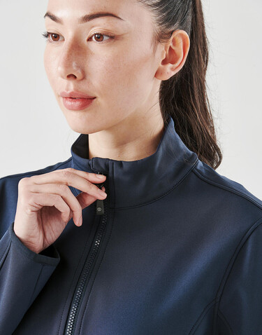 StormTech Women`s Narvik Softshell, Navy Blue, XS bedrucken, Art.-Nr. 793182002
