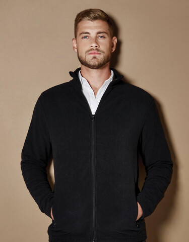 Kustom Kit Regular Fit Corporate Micro Fleece, Black, XS bedrucken, Art.-Nr. 800111012