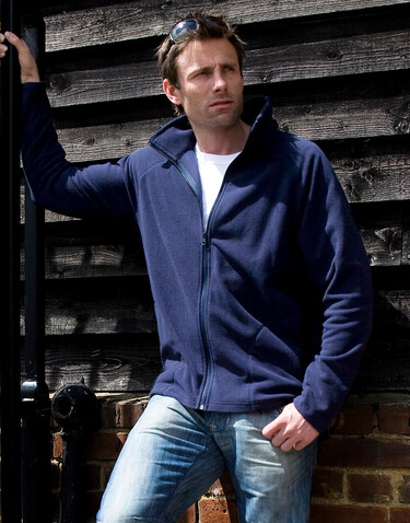 Result Microfleece Jacket, Red, M bedrucken, Art.-Nr. 801334004