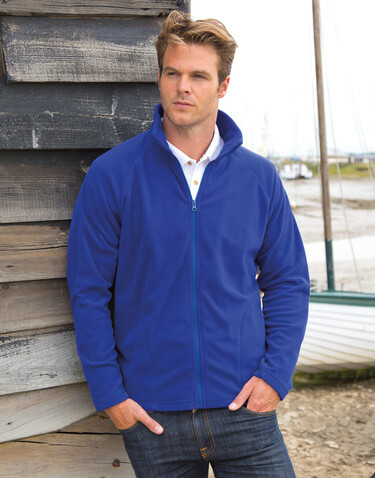 Result Microfleece Jacket, Black, S bedrucken, Art.-Nr. 801331013