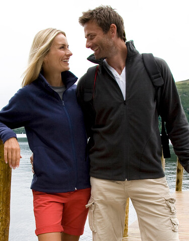 Result Microfleece Jacket, White, M bedrucken, Art.-Nr. 801330004