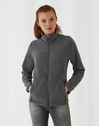 B &amp; C Coolstar/women Fleece Full Zip, Black, XL bedrucken, Art.-Nr. 802421016