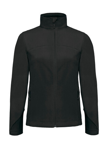 B &amp; C Coolstar/women Fleece Full Zip, Black, M bedrucken, Art.-Nr. 802421014
