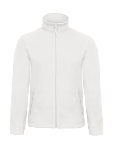 B &amp; C ID.501 Micro Fleece Full Zip, White, 3XL bedrucken, Art.-Nr. 803420008