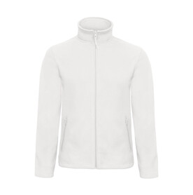 B &amp;amp; C ID.501 Micro Fleece Full Zip, White, XS bedrucken, Art.-Nr. 803420002