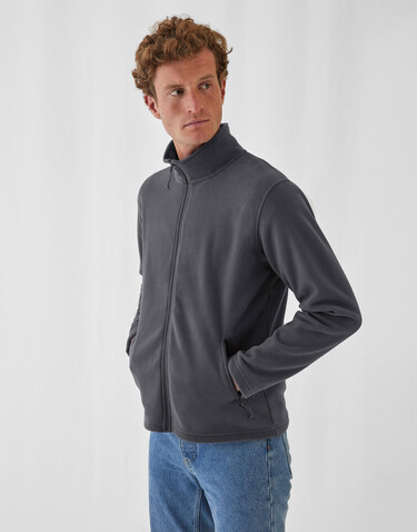 B & C ID.501 Micro Fleece Full Zip, Pumpkin Orange, 3XL bedrucken, Art.-Nr. 803424128 B & C ID.501 Micro Fleece Full Zip, Pumpkin Orange, 3XL bedrucken, Art.-Nr. 803424128