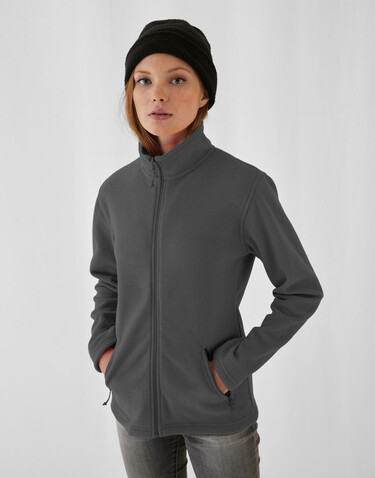 B &amp; C ID.501/women Micro Fleece Full Zip, Navy, 2XL bedrucken, Art.-Nr. 804422007