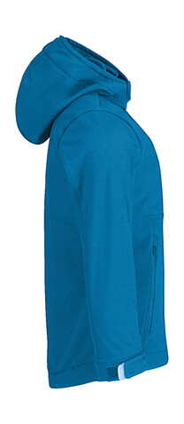 B & C Hooded Softshell/kids, Black, 5/6 (110/116) bedrucken, Art.-Nr. 810421010 B & C Hooded Softshell/kids, Black, 5/6 (110/116) bedrucken, Art.-Nr. 810421010