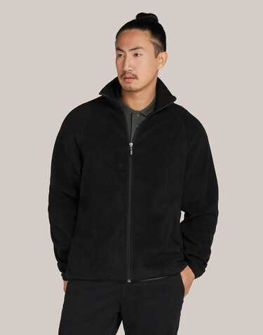 SG Signature Tagless Microfleece Full Zip Men, Dark Black, S bedrucken, Art.-Nr. 811521042 SG Signature Tagless Microfleece Full Zip Men, Dark Black, S bedrucken, Art.-Nr. 811521042