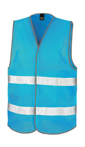 Result Core Enhanced Visibility Vest, Sky Blue, L/XL bedrucken, Art.-Nr. 812333206