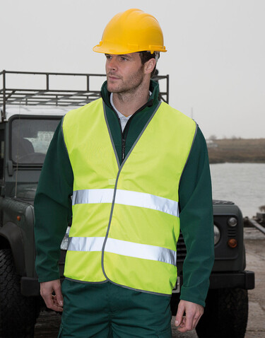 Result Core Enhanced Visibility Vest, Sky Blue, L/XL bedrucken, Art.-Nr. 812333206