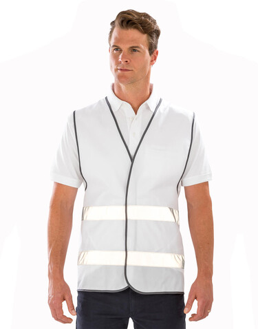 Result Core Enhanced Visibility Vest, Sky Blue, L/XL bedrucken, Art.-Nr. 812333206