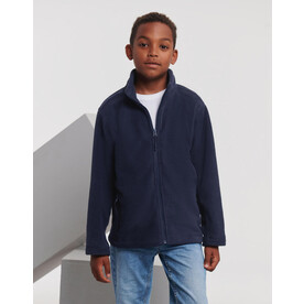 Russell Europe Kids` Full Zip Outdoor Fleece, French Navy, S (104/3-4) bedrucken, Art.-Nr. 818002013 Russell Europe Kids` Full Zip Outdoor Fleece, French Navy, S (104/3-4) bedrucken, Art.-Nr. 818002013