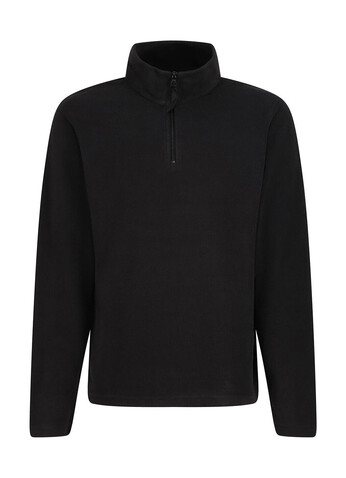 Regatta Micro Zip Neck Fleece, Black, S bedrucken, Art.-Nr. 821171013