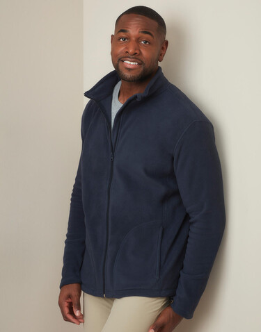 Stedman Fleece Jacket, Black Opal, S bedrucken, Art.-Nr. 823051023