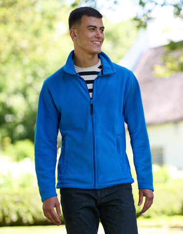 Regatta Micro Full Zip Fleece, Black, S bedrucken, Art.-Nr. 823171013
