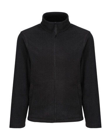 Regatta Micro Full Zip Fleece, Black, 2XL bedrucken, Art.-Nr. 823171017