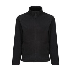 Regatta Micro Full Zip Fleece, Black, S bedrucken, Art.-Nr. 823171013