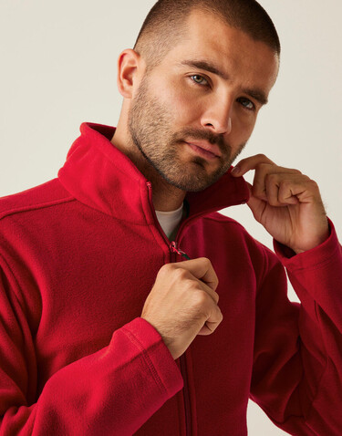 Regatta Micro Full Zip Fleece, Black, 2XL bedrucken, Art.-Nr. 823171017