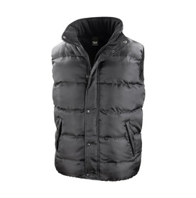 Result Nova Lux Padded Gilet, Black, XS bedrucken, Art.-Nr. 823331012
