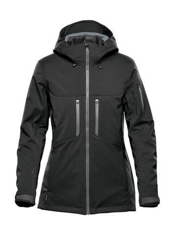 StormTech Women`s Epsilon System Jacket, Black, XS bedrucken, Art.-Nr. 828181012