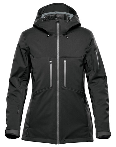 StormTech Women`s Epsilon System Jacket, Black, XS bedrucken, Art.-Nr. 828181012