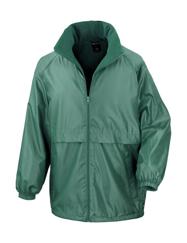 Result Microfleece Lined Jacket, Bottle Green, L bedrucken, Art.-Nr. 830335405