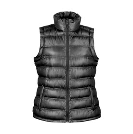 Result Ladies` Ice Bird Padded Gilet, Black, XS (8) bedrucken, Art.-Nr. 833331012