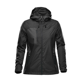 StormTech Women`s Olympia Shell, Black/Black, XS bedrucken, Art.-Nr. 837181532