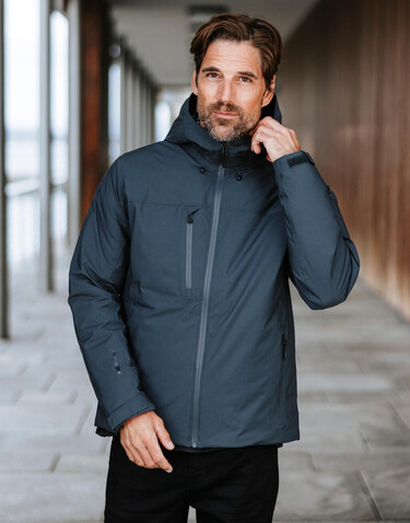 StormTech Men`s Nostromo Thermal Shell, Navy/Graphite, 3XL bedrucken, Art.-Nr. 842182637