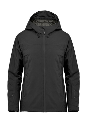 StormTech Women`s Nostromo Thermal Shell, Black/Graphite, XS bedrucken, Art.-Nr. 843181491
