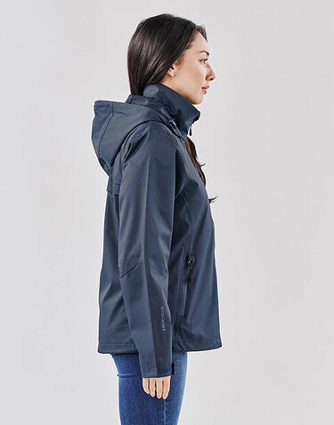 StormTech Women`s Scirocco Lightweight Shell, Navy, XL bedrucken, Art.-Nr. 847182006