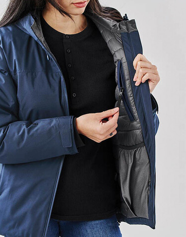StormTech Women`s Scirocco Lightweight Shell, Navy, 2XL bedrucken, Art.-Nr. 847182007